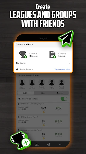 DraftKings Fantasy Sports screenshot