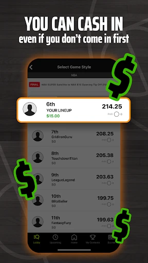 DraftKings Fantasy Sports screenshot