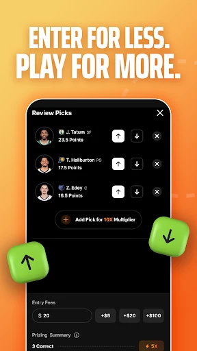 DraftKings Pick6: Fantasy Game screenshot