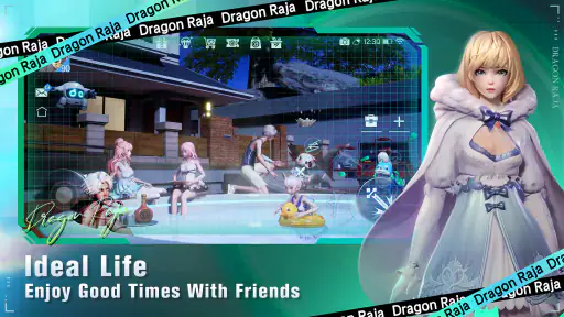 Dragon Raja: Anime MMORPG screenshot