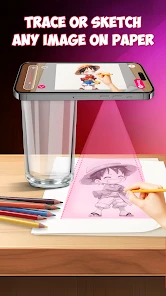 Draw Anime: AR Drawing Sketch screenshot