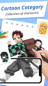 Draw Cartoon - AR Drawing App screenshot