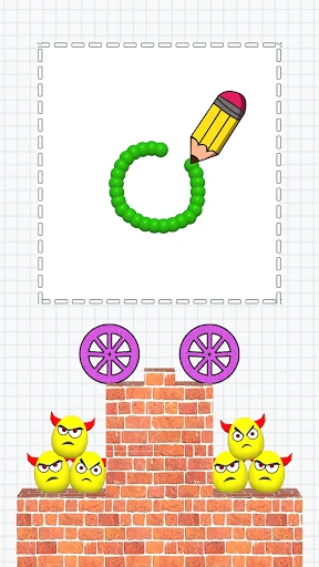 Draw To Smash: Logic puzzle screenshot