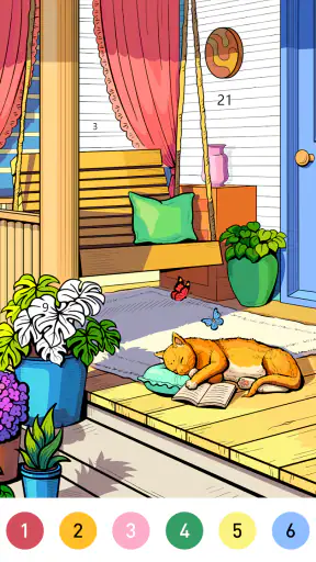 Dream Home Coloring book screenshot