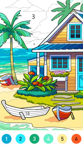 Dream Home Coloring book screenshot