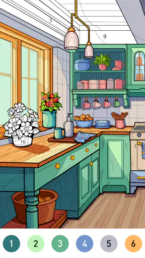 Dream Home Coloring book screenshot