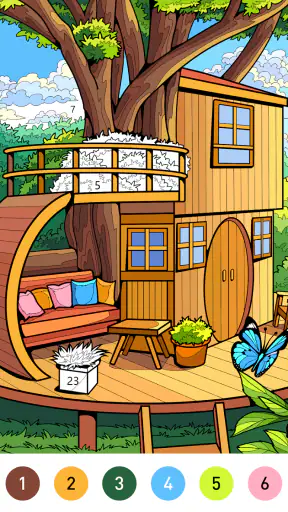 Dream Home Coloring book screenshot