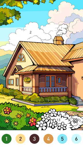 Dream Home Coloring book screenshot