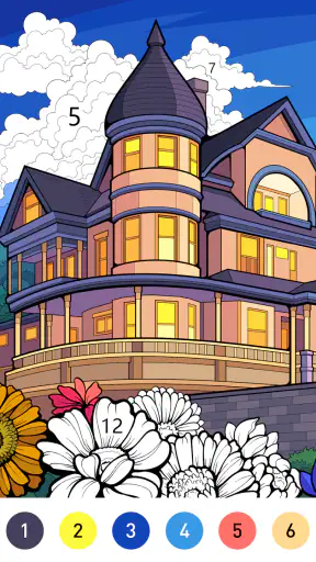 Dream Home Coloring book screenshot