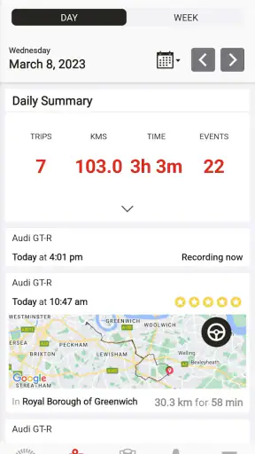 Driveology® screenshot