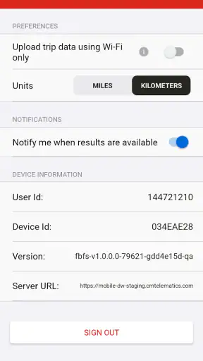Driveology® screenshot