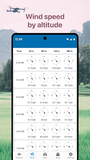 Drone App: Forecast for UAV screenshot