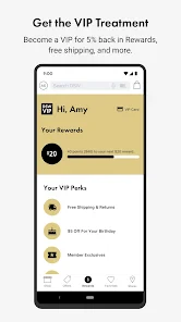 DSW Designer Shoe Warehouse screenshot