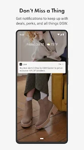 DSW Designer Shoe Warehouse screenshot