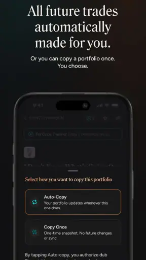 dub: Social Investing Unlocked screenshot