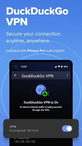 DuckDuckGo Browser, Search, AI screenshot