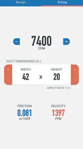 Ductulator Pro screenshot