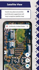 Earth Map Satellite screenshot