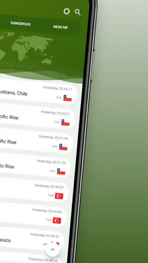 Earthquakes Near Me screenshot