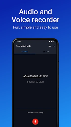 Easy Voice Recorder Pro screenshot