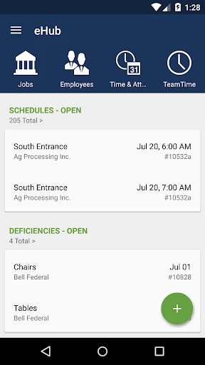 eHub screenshot