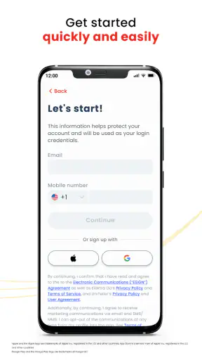 Elektra Go: Money Transfer screenshot