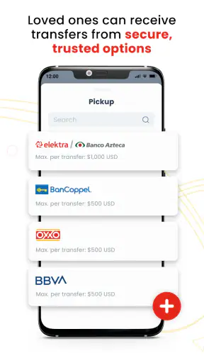 Elektra Go: Money Transfer screenshot