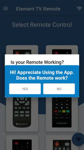 Element Smart TV Remote screenshot