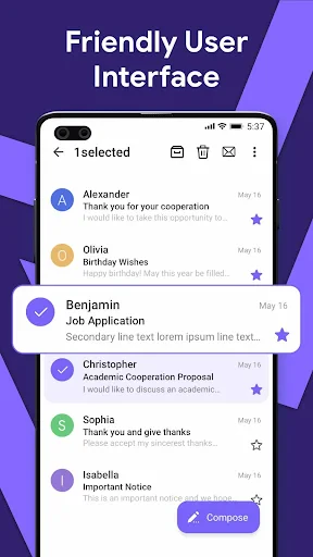 Email: Fast, Manage All Mails screenshot