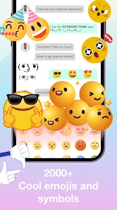 Emoji Keyboard: Fonts & Themes screenshot