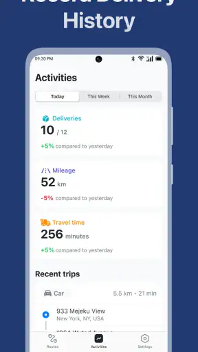enRoute Delivery Route Planner screenshot