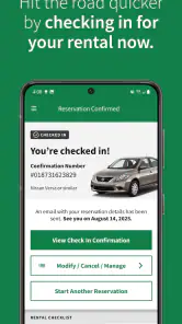 Enterprise Car Rental screenshot