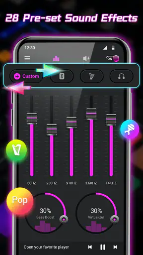 Equalizer- Bass Booster&Volume screenshot
