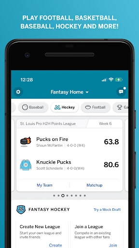ESPN Fantasy Sports screenshot