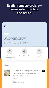 Etsy Seller: Manage Your Shop screenshot