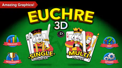 Euchre 3D Card Game Online screenshot