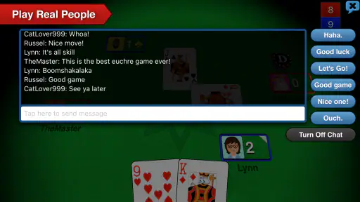Euchre 3D Card Game Online screenshot
