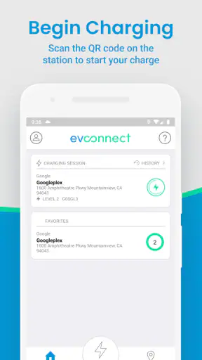 EV Connect screenshot