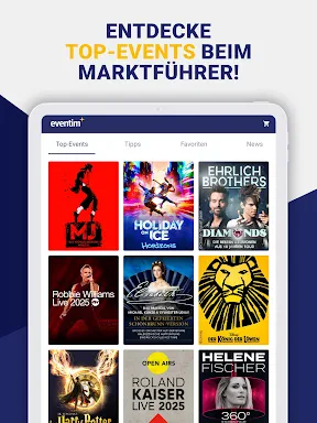 EVENTIM DE: Tickets for Events screenshot