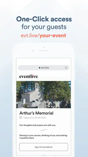 EventLive - Live Stream Events screenshot