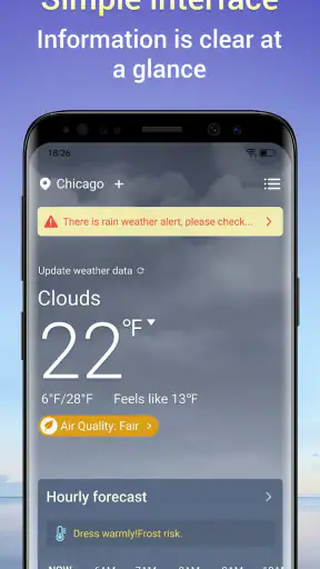 Exacta Weather Alarm-Radar screenshot