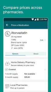 Express Scripts screenshot