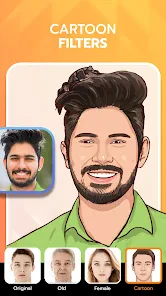 FaceLab Face Editor App, Aging screenshot