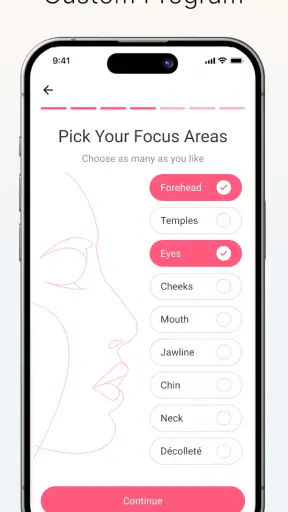 FaceTone: Face Fitness & Yoga screenshot