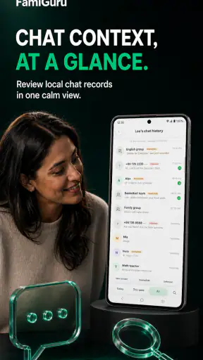 FamiGuru: Kids Chat Monitor screenshot