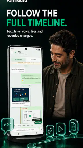 FamiGuru: Kids Chat Monitor screenshot