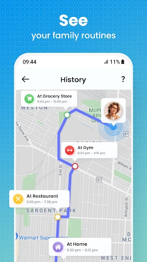 Family Location Tracker screenshot