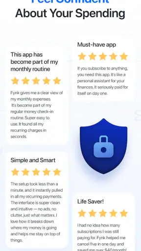 Feenko: Subscription Manager screenshot