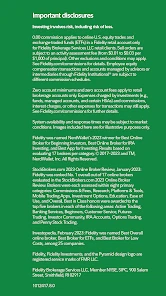 Fidelity Investments screenshot