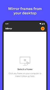 Figma: view. comment. mirror. screenshot